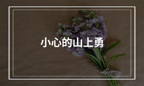 小心的山上勇