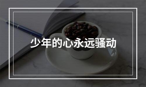 少年的心永远骚动