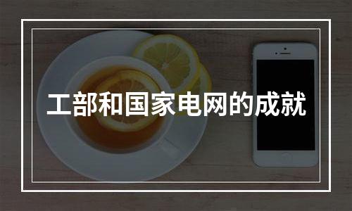 工部和国家电网的成就