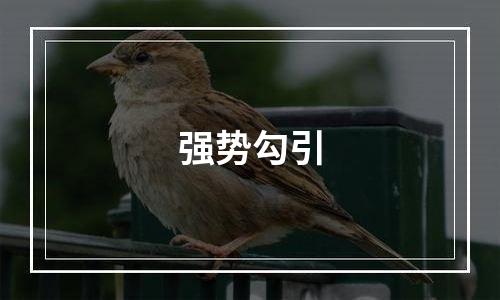 强势勾引