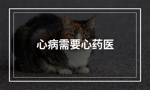 心病需要心药医