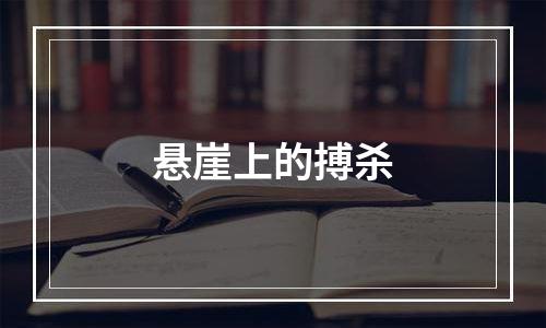 悬崖上的搏杀