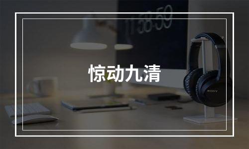 惊动九清