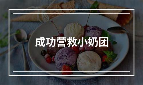 成功营救小奶团