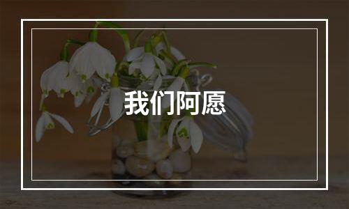 我们阿愿