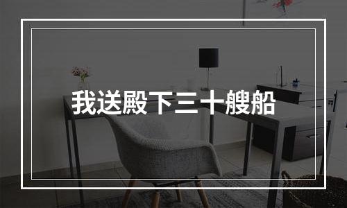 我送殿下三十艘船