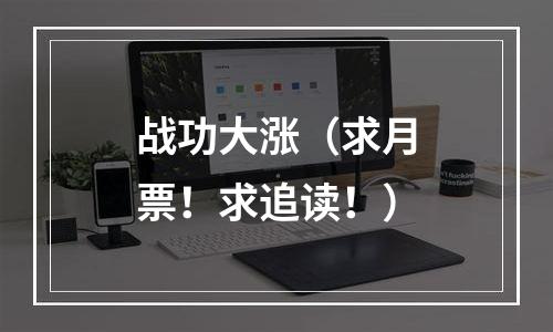 战功大涨（求月票！求追读！）