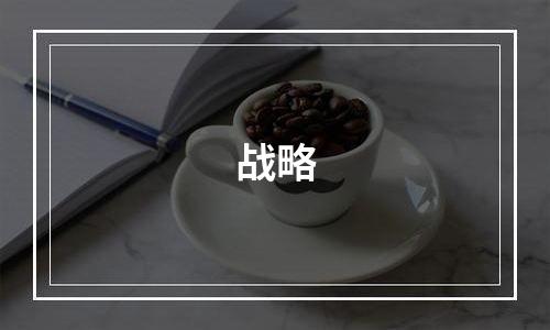 战略