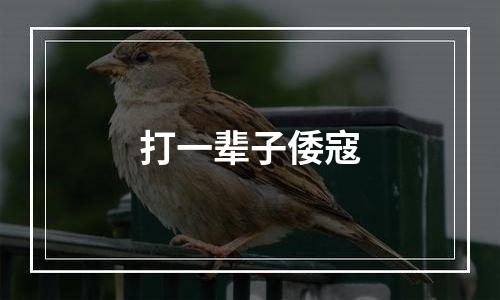 打一辈子倭寇
