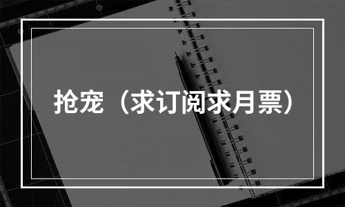 抢宠（求订阅求月票）