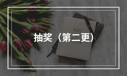 抽奖（第二更）