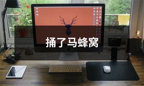 捅了马蜂窝