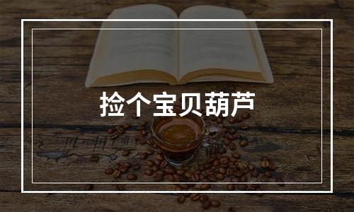 捡个宝贝葫芦
