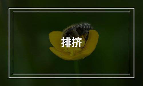 排挤