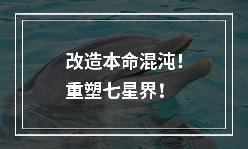 改造本命混沌！重塑七星界！