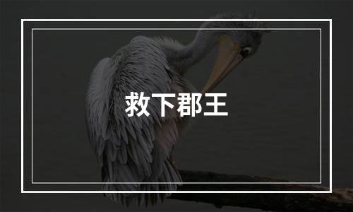救下郡王