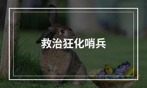救治狂化哨兵