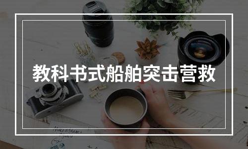 教科书式船舶突击营救