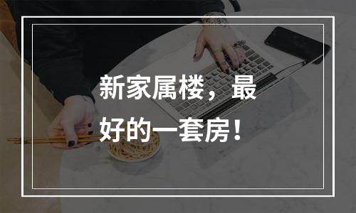 新家属楼，最好的一套房！