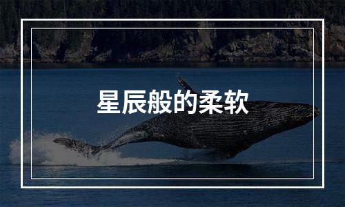星辰般的柔软