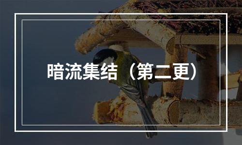 暗流集结（第二更）