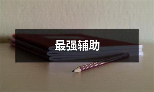 最强辅助