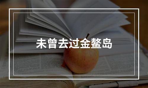 未曾去过金鳌岛