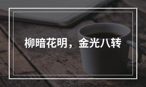 柳暗花明，金光八转