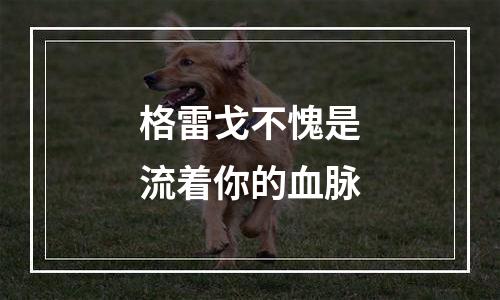 格雷戈不愧是流着你的血脉