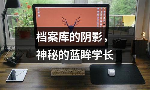 档案库的阴影，神秘的蓝眸学长