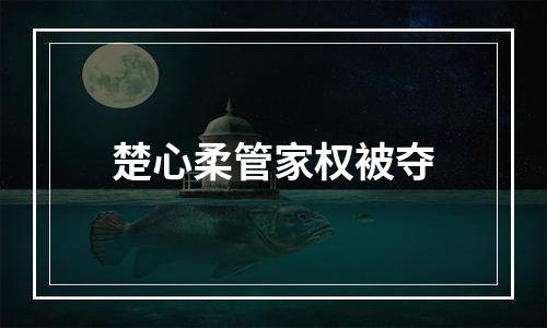 楚心柔管家权被夺
