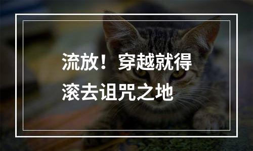 流放！穿越就得滚去诅咒之地