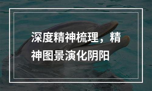 深度精神梳理，精神图景演化阴阳