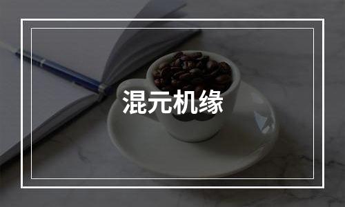 混元机缘