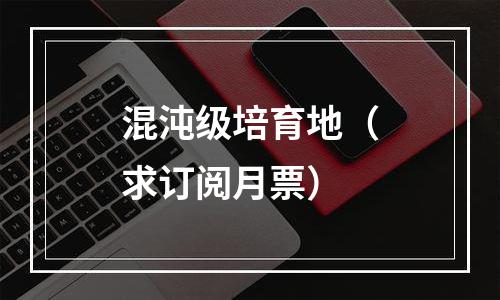 混沌级培育地（求订阅月票）