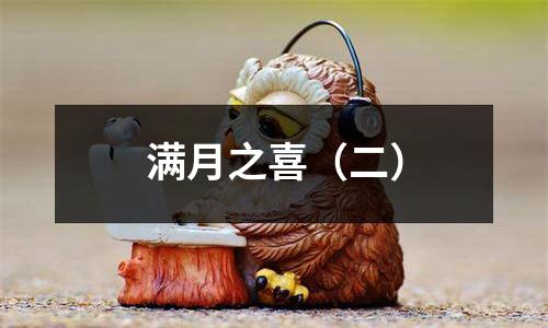 满月之喜（二）