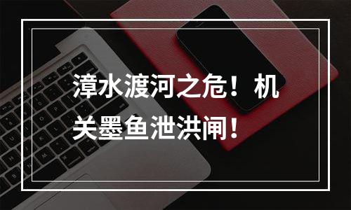 漳水渡河之危！机关墨鱼泄洪闸！