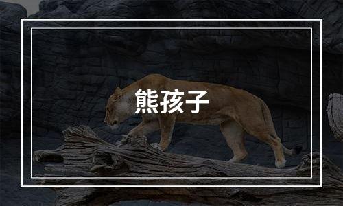 熊孩子