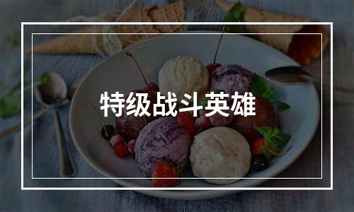 特级战斗英雄