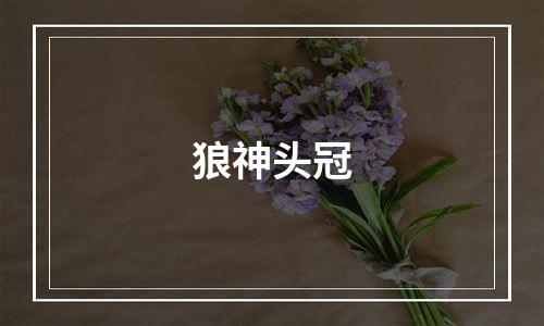 狼神头冠