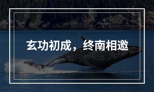 玄功初成，终南相邀
