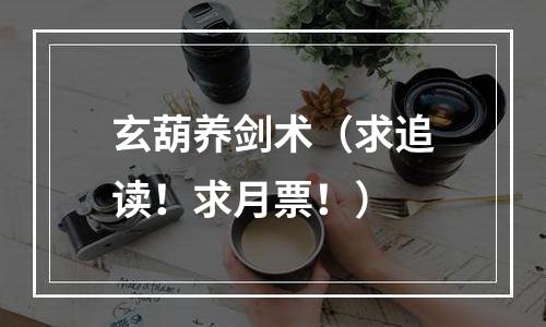 玄葫养剑术（求追读！求月票！）