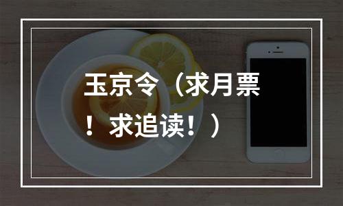 玉京令（求月票！求追读！）