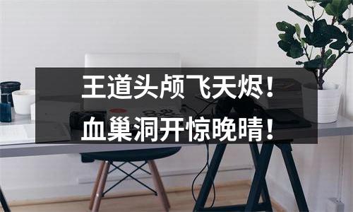 王道头颅飞天烬！血巢洞开惊晚晴！