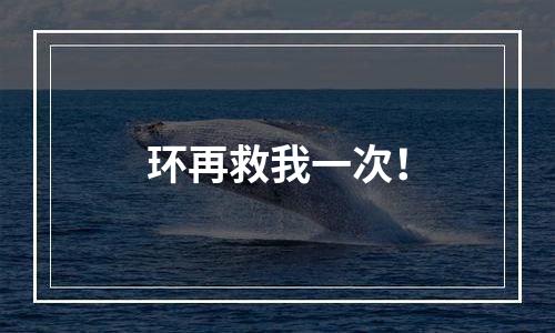 环再救我一次！
