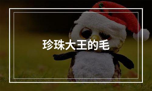 珍珠大王的毛