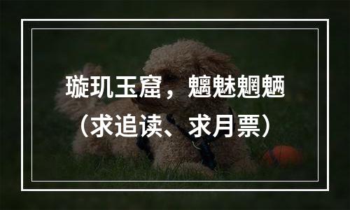 璇玑玉窟，魑魅魍魉（求追读、求月票）