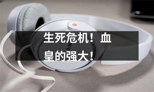 生死危机！血皇的强大！