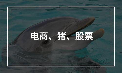 电商、猪、股票