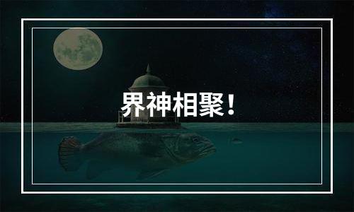 界神相聚！